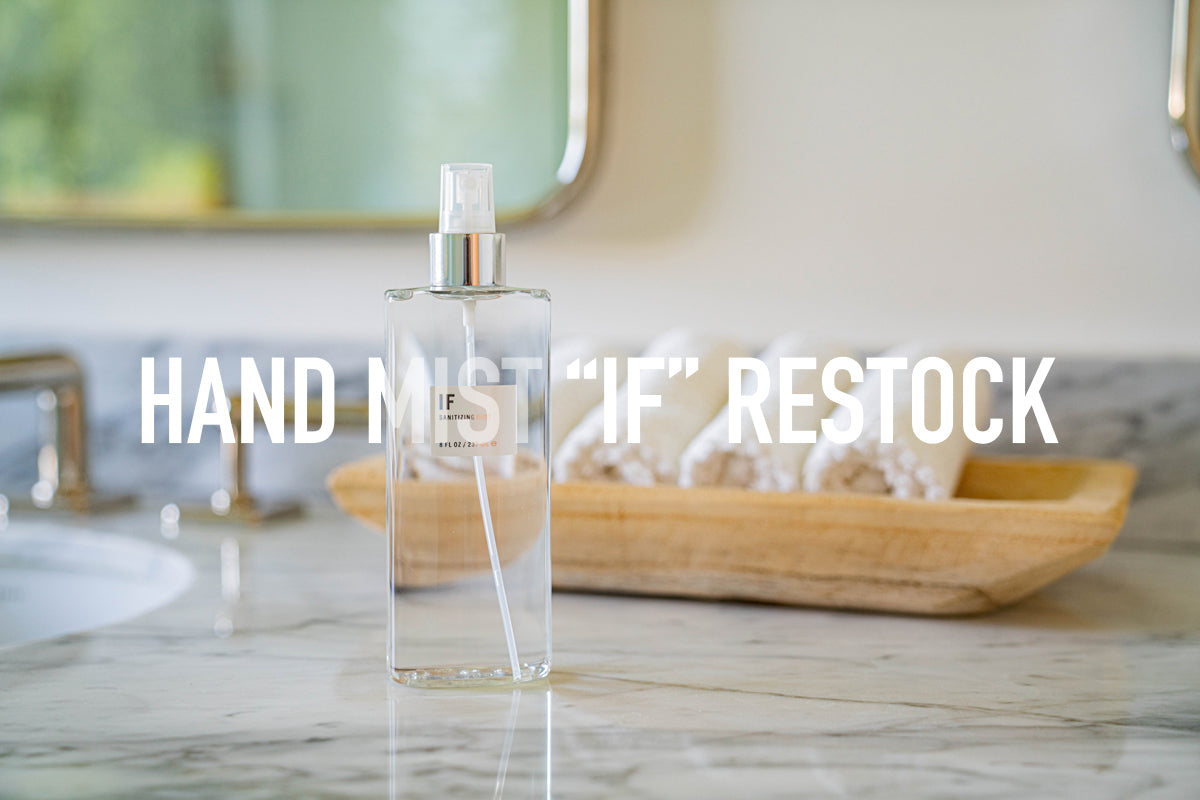 ハンドミスト "IF" 再入荷のお知らせ